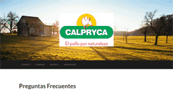 Desktop Screenshot of calpryca.com